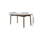 Modern Ash Wood Table in Walnut for Restaurant Rectangle Dining Table with 4 Legs Clearhalo ' dining_table' 'Dining Tables & Seating' 'Dining Tables' 'furn' 'furn_dining_table' 'Furniture' 'furniture_dining_table' 'Kitchen & Dining Furniture' 'kitchen&dining_furn' 'kitchen' 'kitchen_dining_table' 4155730