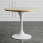 Modern Style Dining Table Round Wood Dining Table with Tulip Base for Home Use Clearhalo ' dining_table' 'Dining Tables & Seating' 'Dining Tables' 'furn' 'furn_dining_table' 'Furniture' 'furniture_dining_table' 'Kitchen & Dining Furniture' 'kitchen&dining_furn' 'kitchen' 'kitchen_dining_table' 4155756