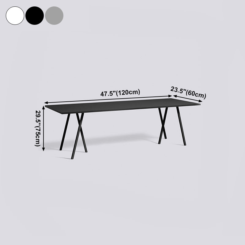 Solid Wood Modern Rectangle Table Wood Top Indoor Table with Legs Clearhalo ' dining_table' 'Dining Tables & Seating' 'Dining Tables' 'furn' 'furn_dining_table' 'Furniture' 'furniture_dining_table' 'Kitchen & Dining Furniture' 'kitchen&dining_furn' 'kitchen' 'kitchen_dining_table' 4155814