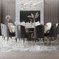 Round Pedestal Dining Site Table Traditional Luxury Dining Table for Indoor Clearhalo ' dining_table' 'Dining Tables & Seating' 'Dining Tables' 'furn' 'furn_dining_table' 'Furniture' 'furniture_dining_table' 'Kitchen & Dining Furniture' 'kitchen&dining_furn' 'kitchen' 'kitchen_dining_table' 4155907