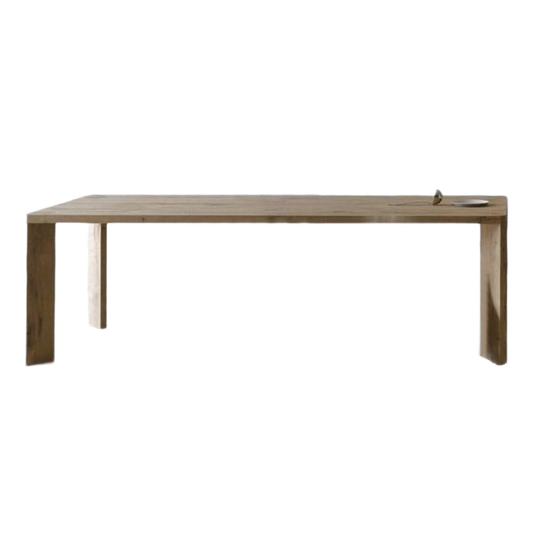 Solid Wood Contemporary Rectangle Table Wood Top Dining Table with 4 Legs Without Chairs Clearhalo ' dining_table' 'Dining Tables & Seating' 'Dining Tables' 'furn' 'furn_dining_table' 'Furniture' 'furniture_dining_table' 'Kitchen & Dining Furniture' 'kitchen&dining_furn' 'kitchen' 'kitchen_dining_table' 4155921