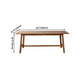 Modern Pine Wood Indoor Table for Restaurant Rectangle Dining Table with Trestle Base Clearhalo ' dining_table' 'Dining Tables & Seating' 'Dining Tables' 'furn' 'furn_dining_table' 'Furniture' 'furniture_dining_table' 'Kitchen & Dining Furniture' 'kitchen&dining_furn' 'kitchen' 'kitchen_dining_table' 4155949
