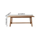 Modern Pine Wood Indoor Table for Restaurant Rectangle Dining Table with Trestle Base Clearhalo ' dining_table' 'Dining Tables & Seating' 'Dining Tables' 'furn' 'furn_dining_table' 'Furniture' 'furniture_dining_table' 'Kitchen & Dining Furniture' 'kitchen&dining_furn' 'kitchen' 'kitchen_dining_table' 4155953