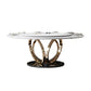 Round Pedestal Dining Site Table Traditional Luxury Marble Table for Home Lazy Susan Without Chairs Clearhalo ' dining_table' 'Dining Tables & Seating' 'Dining Tables' 'furn' 'furn_dining_table' 'Furniture' 'furniture_dining_table' 'Kitchen & Dining Furniture' 'kitchen&dining_furn' 'kitchen' 'kitchen_dining_table' 4155967