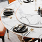 Round Pedestal Dining Site Table Traditional Luxury Marble Table for Home Clearhalo ' dining_table' 'Dining Tables & Seating' 'Dining Tables' 'furn' 'furn_dining_table' 'Furniture' 'furniture_dining_table' 'Kitchen & Dining Furniture' 'kitchen&dining_furn' 'kitchen' 'kitchen_dining_table' 4155970