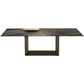 Industrial Sintered Stone Dining Table Rectangle Shape Standard Dining Table for Kitchen Bronze Without Chairs Clearhalo ' dining_table' 'Dining Tables & Seating' 'Dining Tables' 'furn' 'furn_dining_table' 'Furniture' 'furniture_dining_table' 'Kitchen & Dining Furniture' 'kitchen&dining_furn' 'kitchen' 'kitchen_dining_table' 4155993