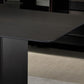 Industrial Sintered Stone Dining Table Rectangle Shape Standard Dining Table for Kitchen Clearhalo ' dining_table' 'Dining Tables & Seating' 'Dining Tables' 'furn' 'furn_dining_table' 'Furniture' 'furniture_dining_table' 'Kitchen & Dining Furniture' 'kitchen&dining_furn' 'kitchen' 'kitchen_dining_table' 4155995