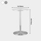Metal Industrial Dining Table Stainless Steel Top Dining Table with Pedestal Base Clearhalo ' dining_table' 'Dining Tables & Seating' 'Dining Tables' 'furn' 'furn_dining_table' 'Furniture' 'furniture_dining_table' 'Kitchen & Dining Furniture' 'kitchen&dining_furn' 'kitchen' 'kitchen_dining_table' 4156021