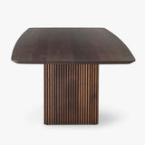 Modern Pine Wood Table for Restaurant Rectangle Dining Table with Double Pedestal Clearhalo ' dining_table' 'Dining Tables & Seating' 'Dining Tables' 'furn' 'furn_dining_table' 'Furniture' 'furniture_dining_table' 'Kitchen & Dining Furniture' 'kitchen&dining_furn' 'kitchen' 'kitchen_dining_table' 4156048
