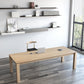 Rectangle Pine Wood Table for Restaurant Modern Dining Table with 4 Legs in Nature Clearhalo ' dining_table' 'Dining Tables & Seating' 'Dining Tables' 'furn' 'furn_dining_table' 'Furniture' 'furniture_dining_table' 'Kitchen & Dining Furniture' 'kitchen&dining_furn' 'kitchen' 'kitchen_dining_table' 4156139