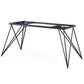 Stone Dining Site Table Industrial Style Rectangle Dining Table for Kitchen Home Clearhalo ' dining_table' 'Dining Tables & Seating' 'Dining Tables' 'furn' 'furn_dining_table' 'Furniture' 'furniture_dining_table' 'Kitchen & Dining Furniture' 'kitchen&dining_furn' 'kitchen' 'kitchen_dining_table' 4156202
