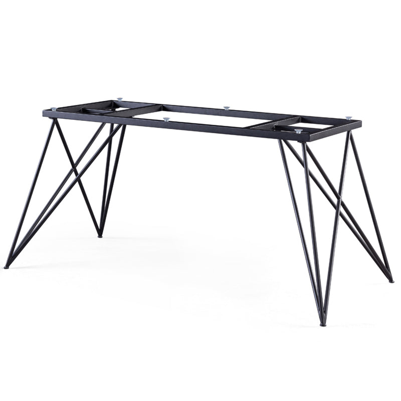Stone Dining Site Table Industrial Style Rectangle Dining Table for Kitchen Home Clearhalo ' dining_table' 'Dining Tables & Seating' 'Dining Tables' 'furn' 'furn_dining_table' 'Furniture' 'furniture_dining_table' 'Kitchen & Dining Furniture' 'kitchen&dining_furn' 'kitchen' 'kitchen_dining_table' 4156202