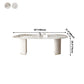 Metal Traditional Luxury Oval Table Sintered Stone Indoor Table for Dining Room Clearhalo ' dining_table' 'Dining Tables & Seating' 'Dining Tables' 'Furniture' 'furniture_dining_table' 'Kitchen & Dining Furniture' 'kitchen&dining_furn' 'kitchen' 'kitchen_dining_table' 4156280
