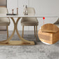 Stone Dining Site Table Traditional Luxury Rectangle Dining Table with Pedestal Base Clearhalo ' dining_table' 'Dining Tables & Seating' 'Dining Tables' 'furn' 'furn_dining_table' 'Furniture' 'furniture_dining_table' 'Kitchen & Dining Furniture' 'kitchen&dining_furn' 'kitchen' 'kitchen_dining_table' 4156291