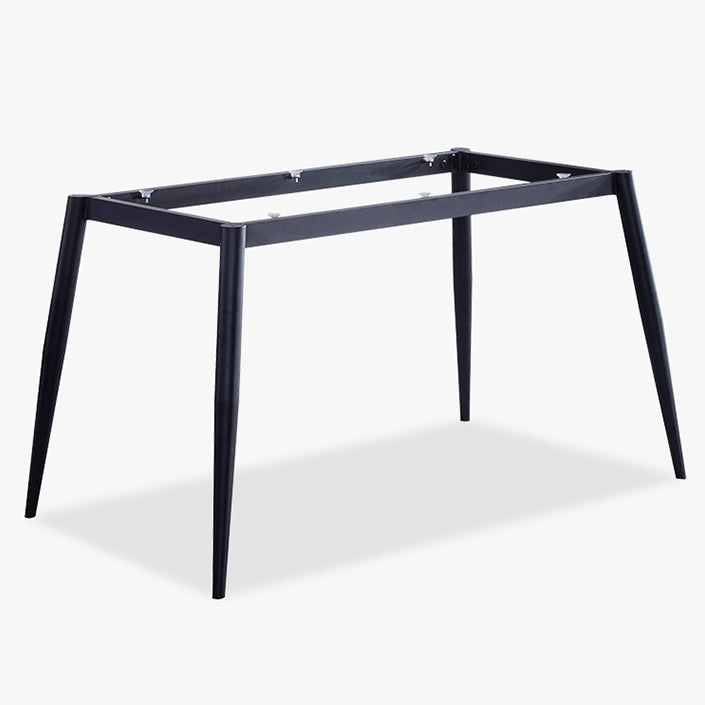 Sintered Stone Grey Tone Table Industrial 4 Legs Table for Dining Room Clearhalo ' dining_table' 'Dining Tables & Seating' 'Dining Tables' 'furn' 'furn_dining_table' 'Furniture' 'furniture_dining_table' 'Kitchen & Dining Furniture' 'kitchen&dining_furn' 'kitchen' 'kitchen_dining_table' 4156360