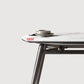 Round Dining Table Contemporary Style Drop Leaf Dinner Table with 4-foot Clearhalo ' dining_table' 'Dining Tables & Seating' 'Dining Tables' 'furn' 'furn_dining_table' 'Furniture' 'furniture_dining_table' 'Kitchen & Dining Furniture' 'kitchen&dining_furn' 'kitchen' 'kitchen_dining_table' 4156377