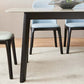 Sintered Stone Table Industrial 4 Legs Table for Dining Room Clearhalo ' dining_table' 'Dining Tables & Seating' 'Dining Tables' 'furn' 'furn_dining_table' 'Furniture' 'furniture_dining_table' 'Kitchen & Dining Furniture' 'kitchen&dining_furn' 'kitchen' 'kitchen_dining_table' 4156447