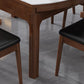 Minimalist Extendable Round Shape Table Standard Sintered Stone Dining Table for Kitchen Clearhalo ' dining_table' 'Dining Tables & Seating' 'Dining Tables' 'furn' 'furn_dining_table' 'Furniture' 'furniture_dining_table' 'Kitchen & Dining Furniture' 'kitchen&dining_furn' 'kitchen' 'kitchen_dining_table' 4156464