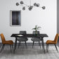 Sintered Stone Industrial Dining Table 4 Legs Base Rectangle Table for Home Clearhalo ' dining_table' 'Dining Tables & Seating' 'Dining Tables' 'furn' 'furn_dining_table' 'Furniture' 'furniture_dining_table' 'Kitchen & Dining Furniture' 'kitchen&dining_furn' 'kitchen' 'kitchen_dining_table' 4156482