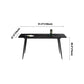Sintered Stone Industrial Dining Table 4 Legs Base Rectangle Table for Home Clearhalo ' dining_table' 'Dining Tables & Seating' 'Dining Tables' 'furn' 'furn_dining_table' 'Furniture' 'furniture_dining_table' 'Kitchen & Dining Furniture' 'kitchen&dining_furn' 'kitchen' 'kitchen_dining_table' 4156492