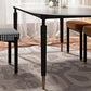 Minimalist Oval Sintered Stone Table Standard Dining Table for Kitchen Clearhalo ' dining_table' 'Dining Tables & Seating' 'Dining Tables' 'furn' 'furn_dining_table' 'Furniture' 'furniture_dining_table' 'Kitchen & Dining Furniture' 'kitchen&dining_furn' 'kitchen' 'kitchen_dining_table' 4156567