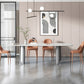 Metal Contemporary Rectangular Table Sintered Stone Indoor Table for Dining Room Clearhalo ' dining_table' 'Dining Tables & Seating' 'Dining Tables' 'furn' 'furn_dining_table' 'Furniture' 'furniture_dining_table' 'Kitchen & Dining Furniture' 'kitchen&dining_furn' 'kitchen' 'kitchen_dining_table' 4156588