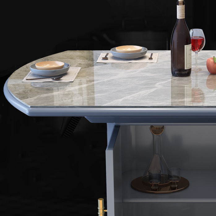 Round Traditional Luxury Dining Table Sintered Stone Table with Pedestal Base Clearhalo ' dining_table' 'Dining Tables & Seating' 'Dining Tables' 'furn' 'furn_dining_table' 'Furniture' 'furniture_dining_table' 'Kitchen & Dining Furniture' 'kitchen&dining_furn' 'kitchen' 'kitchen_dining_table' 4156604
