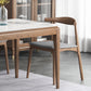 Rectangle Mid-Century Modern Dining Table White Sintered Stone Table with 4 Solid Wood Legs Clearhalo ' dining_table' 'Dining Tables & Seating' 'Dining Tables' 'furn' 'furn_dining_table' 'Furniture' 'furniture_dining_table' 'Kitchen & Dining Furniture' 'kitchen&dining_furn' 'kitchen' 'kitchen_dining_table' 4156705