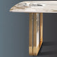Traditional Luxury Dining Table Rectangle Sintered Stone Double Pedestal Table Clearhalo ' dining_table' 'Dining Tables & Seating' 'Dining Tables' 'furn' 'furn_dining_table' 'Furniture' 'furniture_dining_table' 'Kitchen & Dining Furniture' 'kitchen&dining_furn' 'kitchen' 'kitchen_dining_table' 4156779