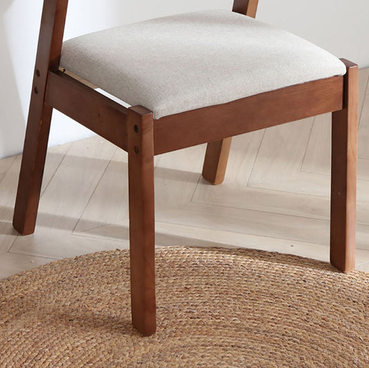 Traditional Wood Dining Arm Chair Open Back Single Dining Side Chair for Home Clearhalo ' kitchen&dining_furn' 'Dining Chairs' 'Dining Tables & Seating' 'dining_chair' 'furn' 'furn_dining_chair' 'Furniture' 'furniture_dining_chair' 'Kitchen & Dining Furniture' 'kitchen' 4156871