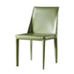 Modern Style Leather Dining Chairs Armless Solid Back Side Chairs for Kitchen Clearhalo ' kitchen&dining_furn' 'Dining Chairs' 'Dining Tables & Seating' 'dining_chair' 'furn' 'furn_dining_chair' 'Furniture' 'furniture_dining_chair' 'Kitchen & Dining Furniture' 'kitchen' 4156898