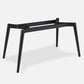 Sintered Stone Dining Table Simplicity Style 4 Legs Carbon Steel Base Rectangle Table for Home Clearhalo ' dining_table' 'Dining Tables & Seating' 'Dining Tables' 'furn' 'furn_dining_table' 'Furniture' 'furniture_dining_table' 'Kitchen & Dining Furniture' 'kitchen&dining_furn' 'kitchen' 'kitchen_dining_table' 4159084