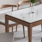 Rectangle Mid-Century Modern Dining Table White Sintered Stone Table with 4 Ash Solid Wood Legs Clearhalo ' dining_table' 'Dining Tables & Seating' 'Dining Tables' 'furn' 'furn_dining_table' 'Furniture' 'furniture_dining_table' 'Kitchen & Dining Furniture' 'kitchen&dining_furn' 'kitchen' 'kitchen_dining_table' 4159112