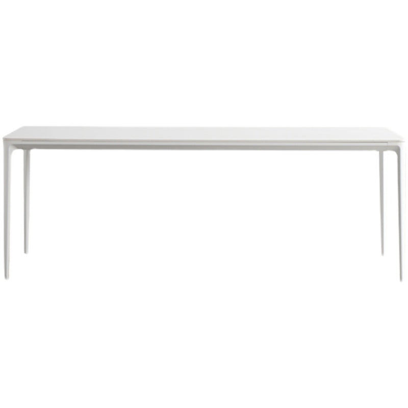 Modern Style Sintered Stone Table 4 Legs Base Rectangle Table for Home 70.9"L x 31.5"W x 29.5"H Clearhalo ' dining_table' 'Dining Tables & Seating' 'Dining Tables' 'Furniture' 'furniture_dining_table' 'Kitchen & Dining Furniture' 'kitchen&dining_furn' 'kitchen' 'kitchen_dining_table' 4159124