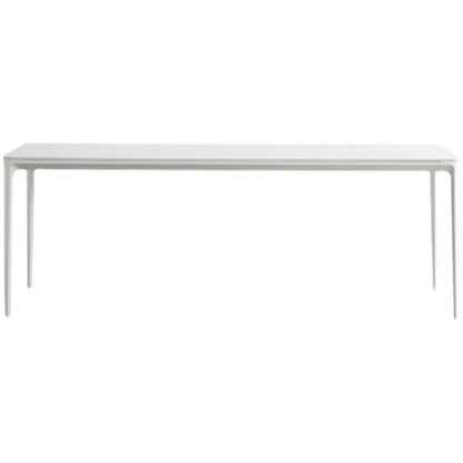 Modern Style Sintered Stone Table 4 Legs Base Rectangle Table for Home 70.9"L x 31.5"W x 29.5"H Clearhalo ' dining_table' 'Dining Tables & Seating' 'Dining Tables' 'Furniture' 'furniture_dining_table' 'Kitchen & Dining Furniture' 'kitchen&dining_furn' 'kitchen' 'kitchen_dining_table' 4159124