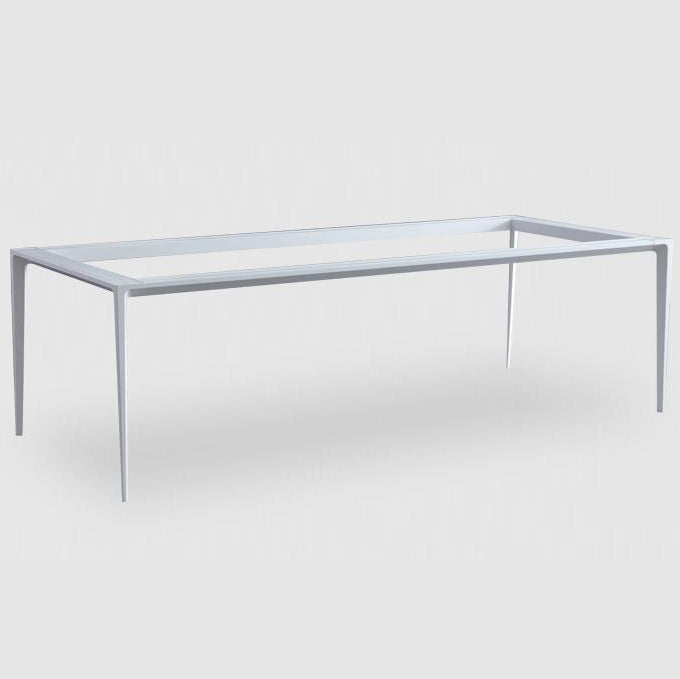 Modern Style Sintered Stone Table 4 Legs Base Rectangle Table for Home Clearhalo ' dining_table' 'Dining Tables & Seating' 'Dining Tables' 'Furniture' 'furniture_dining_table' 'Kitchen & Dining Furniture' 'kitchen&dining_furn' 'kitchen' 'kitchen_dining_table' 4159125