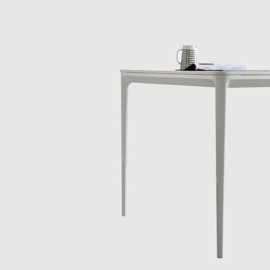 Modern Style Sintered Stone Table 4 Legs Base Rectangle Table for Home