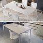 Modern Style Sintered Stone Table 4 Legs Base Rectangle Table for Home Clearhalo ' dining_table' 'Dining Tables & Seating' 'Dining Tables' 'Furniture' 'furniture_dining_table' 'Kitchen & Dining Furniture' 'kitchen&dining_furn' 'kitchen' 'kitchen_dining_table' 4159127