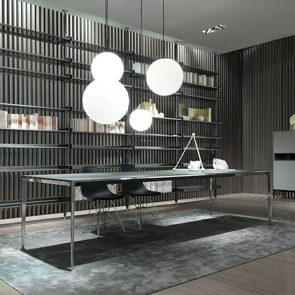 Modern Style Sintered Stone Table 4 Legs Aviation Aluminum Base Rectangle Table for Home Clearhalo ' dining_table' 'Dining Tables & Seating' 'Dining Tables' 'furn' 'furn_dining_table' 'Furniture' 'furniture_dining_table' 'Kitchen & Dining Furniture' 'kitchen&dining_furn' 'kitchen' 'kitchen_dining_table' 4159149