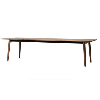 Rectangle Contemporary Dining Room Table Pine Solid Wood Table with 4 Legs Without Chairs Clearhalo ' dining_table' 'Dining Tables & Seating' 'Dining Tables' 'furn' 'furn_dining_table' 'Furniture' 'furniture_dining_table' 'Kitchen & Dining Furniture' 'kitchen&dining_furn' 'kitchen' 'kitchen_dining_table' 4159158