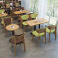 Industrial Style Dining Table Home Kitchen Dinner Room Furniture with Metal Base Clearhalo ' dining_table' 'Dining Tables & Seating' 'Dining Tables' 'furn' 'furn_dining_table' 'Furniture' 'furniture_dining_table' 'Kitchen & Dining Furniture' 'kitchen&dining_furn' 'kitchen' 'kitchen_dining_table' 4159232