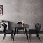 Metal Modern Rectangular Dining Table Sintered Stone Table for Kitchen and Dining Room Clearhalo ' dining_table' 'Dining Tables & Seating' 'Dining Tables' 'furn' 'furn_dining_table' 'Furniture' 'furniture_dining_table' 'Kitchen & Dining Furniture' 'kitchen&dining_furn' 'kitchen' 'kitchen_dining_table' 4159411
