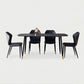Metal Modern Rectangular Dining Table Sintered Stone Table for Kitchen and Dining Room Clearhalo ' dining_table' 'Dining Tables & Seating' 'Dining Tables' 'furn' 'furn_dining_table' 'Furniture' 'furniture_dining_table' 'Kitchen & Dining Furniture' 'kitchen&dining_furn' 'kitchen' 'kitchen_dining_table' 4159419
