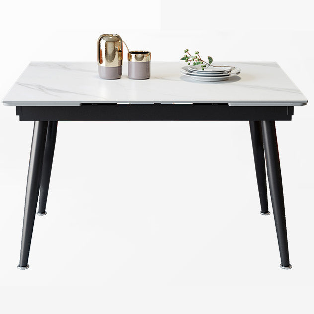 Rectangle Dining Site Table Simplicity Style Dining Room Collection with 4-foot Without Chairs Clearhalo ' dining_table' 'Dining Tables & Seating' 'Dining Tables' 'furn' 'furn_dining_table' 'Furniture' 'furniture_dining_table' 'Kitchen & Dining Furniture' 'kitchen&dining_furn' 'kitchen' 'kitchen_dining_table' 4159441