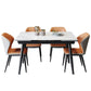 Rectangle Dining Site Table Simplicity Style Dining Room Collection with 4-foot Clearhalo ' dining_table' 'Dining Tables & Seating' 'Dining Tables' 'furn' 'furn_dining_table' 'Furniture' 'furniture_dining_table' 'Kitchen & Dining Furniture' 'kitchen&dining_furn' 'kitchen' 'kitchen_dining_table' 4159444