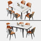 Rectangle Dining Site Table Simplicity Style Dining Room Collection with 4-foot Clearhalo ' dining_table' 'Dining Tables & Seating' 'Dining Tables' 'furn' 'furn_dining_table' 'Furniture' 'furniture_dining_table' 'Kitchen & Dining Furniture' 'kitchen&dining_furn' 'kitchen' 'kitchen_dining_table' 4159445