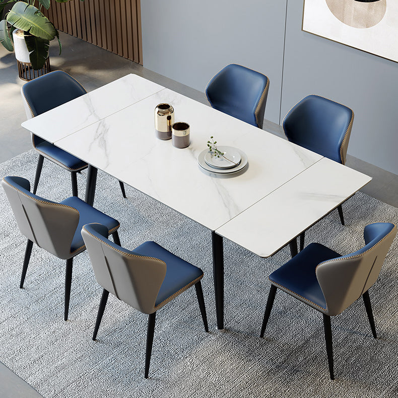 Rectangle Dining Site Table Simplicity Style Dining Room Collection with 4-foot Clearhalo ' dining_table' 'Dining Tables & Seating' 'Dining Tables' 'furn' 'furn_dining_table' 'Furniture' 'furniture_dining_table' 'Kitchen & Dining Furniture' 'kitchen&dining_furn' 'kitchen' 'kitchen_dining_table' 4159446