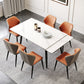 Rectangle Dining Site Table Simplicity Style Dining Room Collection with 4-foot Clearhalo ' dining_table' 'Dining Tables & Seating' 'Dining Tables' 'furn' 'furn_dining_table' 'Furniture' 'furniture_dining_table' 'Kitchen & Dining Furniture' 'kitchen&dining_furn' 'kitchen' 'kitchen_dining_table' 4159447