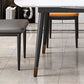 Round Traditional Luxury Dining Table Sintered Stone Table with 4 Black Legs Clearhalo ' dining_table' 'Dining Tables & Seating' 'Dining Tables' 'furn' 'furn_dining_table' 'Furniture' 'furniture_dining_table' 'Kitchen & Dining Furniture' 'kitchen&dining_furn' 'kitchen' 'kitchen_dining_table' 4159472