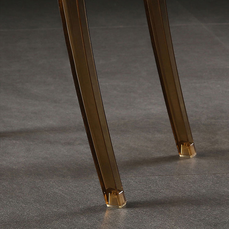 Plastic Armless Dining Chair Home Open Back Dining Side Chairs (Set of 4) Clearhalo ' kitchen&dining_furn' 'Dining Chairs' 'Dining Tables & Seating' 'dining_chair' 'furn' 'furn_dining_chair' 'Furniture' 'furniture_dining_chair' 'Kitchen & Dining Furniture' 'kitchen' 4159491